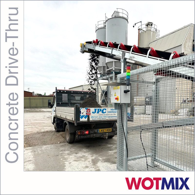 Concrete Drive Thru Manchester And Wotmix Concrete Drive Thru