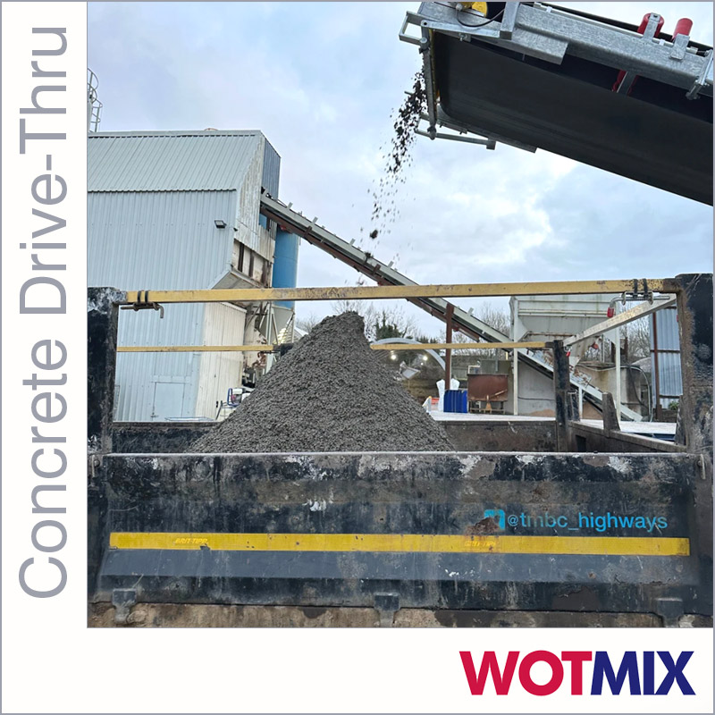 Concrete Drive-Thru Manchester and Wotmix Concrete Drive Thru